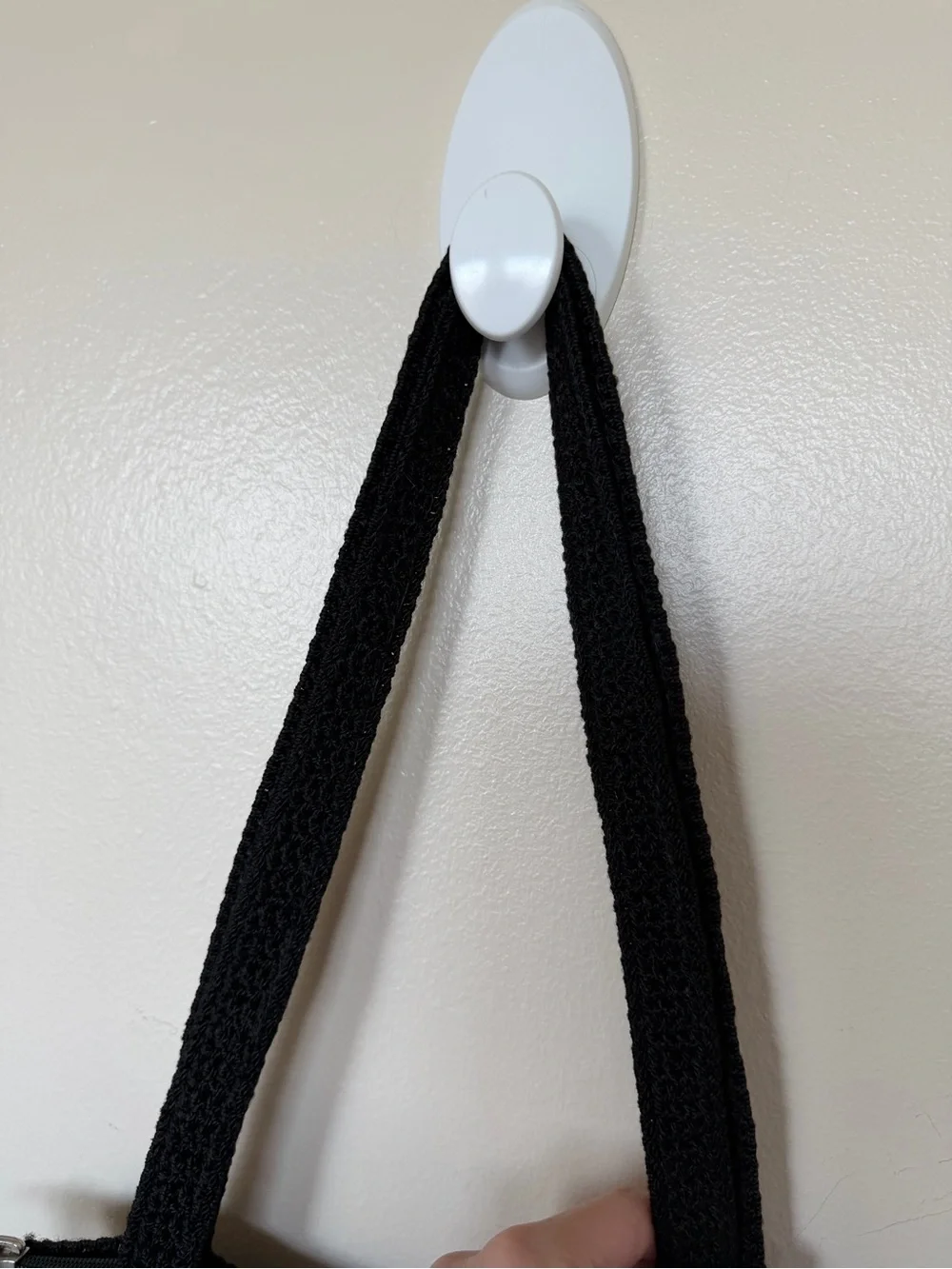 THE SAK Black Knit Shoulder Bag